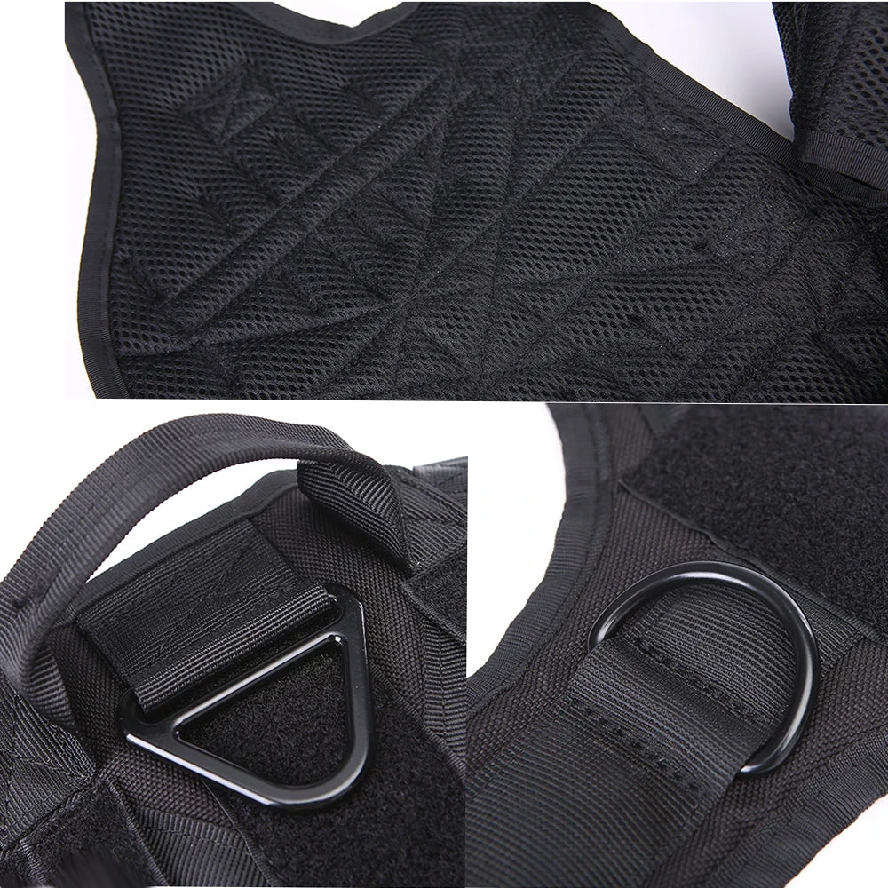 Heavy-Duty Tactical Pet Harness & Leash Set