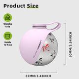 2-in-1 Portable Dog Water Bottle with Food Feeder