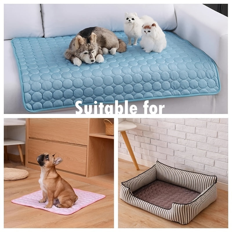 Extra Large Summer Pet Cooling Mat & Ice Blanket