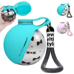2-in-1 Portable Dog Water Bottle with Food Feeder