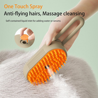 Pet Steam Spray Brush & Deshedder