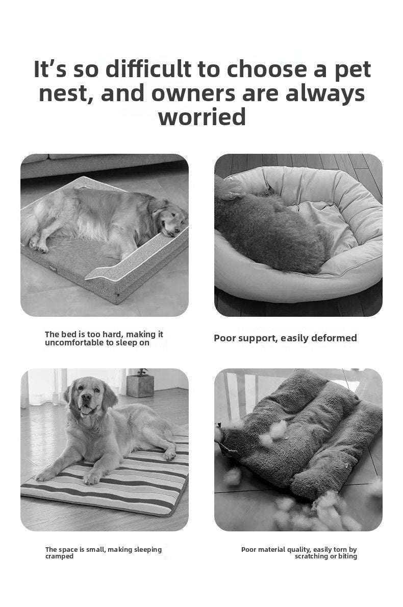 Anti-Anxiety Plush Calming Dog Bed - Ultra Soft Donut Cuddler