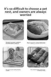 Anti-Anxiety Plush Calming Dog Bed - Ultra Soft Donut Cuddler
