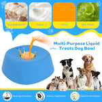 Slow Feeder Dog Bowl & Lick Mat Combo