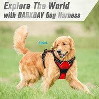 Adjustable Reflective No-Pull Dog Harness - Padded Comfort Fit