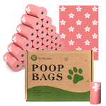 Eco-Friendly Photodegradable Dog Poop Bags with Dispenser