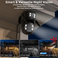 4K 8MP Outdoor Dual-Lens Security Camera