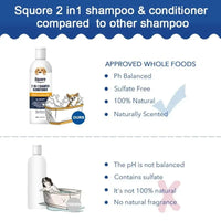 2-in-1 Natural Pet Shampoo & Conditioner for Sensitive Skin