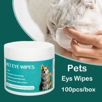Gentle Pet Eye Wipes – Tear Stain & Dirt Remover