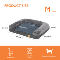 Orthopedic Pet Mattress & Dog Bed with Washable Cover