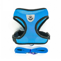 Adjustable Pet Harness & Lead Leash Set
