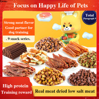Dried Chicken & Beef Dog Chews Gift Pack