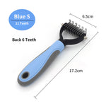 Professional Pet Deshedding Brush & Undercoat Rake