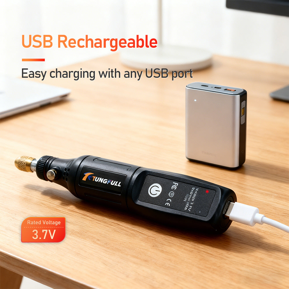 Mini USB Cordless Rotary Tool & Engraving Kit