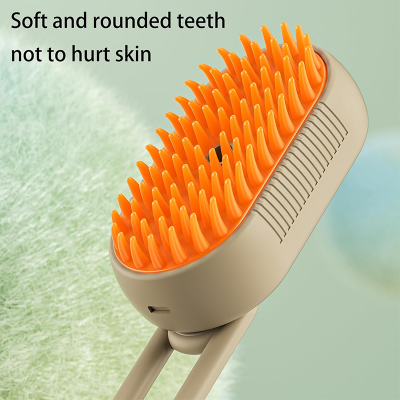 Pet Steam Spray Brush & Deshedder