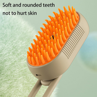 Pet Steam Spray Brush & Deshedder