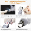 Pet Nail Clipper & Scissors with professional LED Light