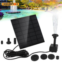Mini Solar Fountain Pump Kit (1.2W) – Eco-Friendly Water Feature