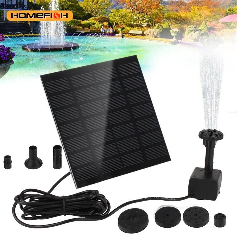Mini Solar Fountain Pump Kit (1.2W) – Eco-Friendly Water Feature
