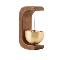 Wooden Wind Chime Wireless Doorbell – Entrance Decor