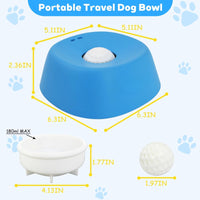 Slow Feeder Dog Bowl & Lick Mat Combo