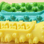 Dental Care Rubber Toothbrush Chew Toy for Puppies