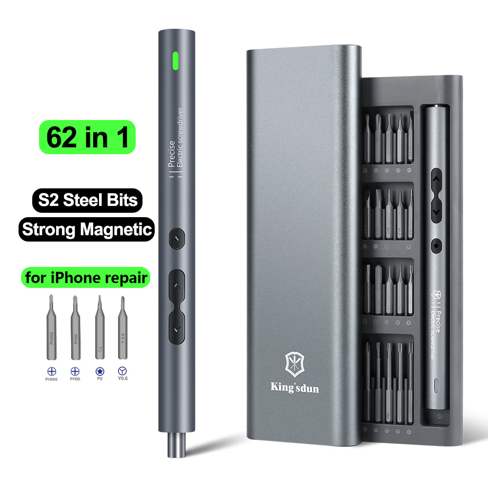 Rechargeable Electric Screwdriver Set for Phone & Watch Repair