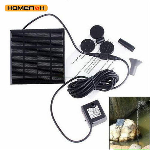 Mini Solar Fountain Pump Kit (1.2W) – Eco-Friendly Water Feature