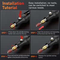 Mini USB Cordless Rotary Tool & Engraving Kit