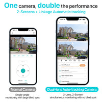 4K 8MP Outdoor Dual-Lens Security Camera