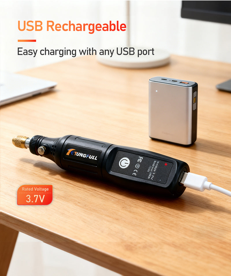 Mini USB Cordless Rotary Tool & Engraving Kit
