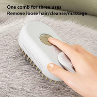 Pet Steam Spray Brush & Deshedder