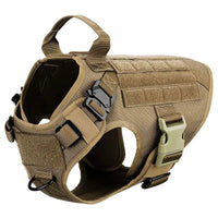Heavy-Duty Tactical Pet Harness & Leash Set