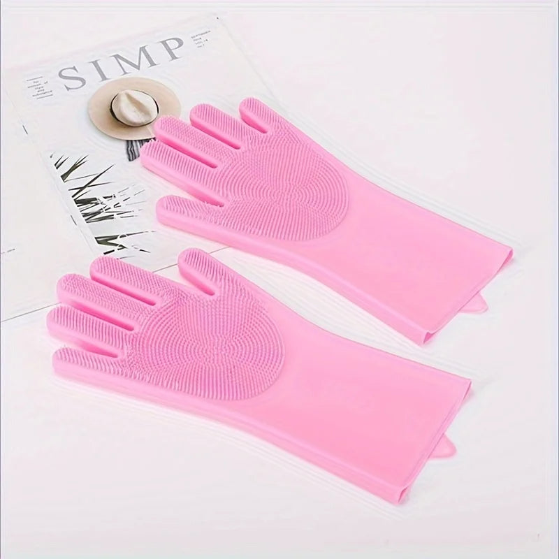 Soft Pet Grooming Deshedding Glove - Gentle Massage Brush