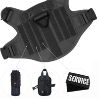 Heavy-Duty Tactical Pet Harness & Leash Set