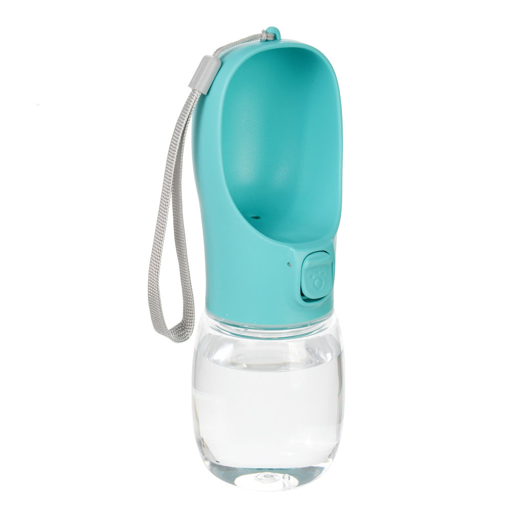 Portable Pet Water Bottle – Leak-Proof Travel Bowl (550ml)