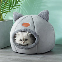 Anti-Anxiety Winter Igloo Cave Bed for Pets