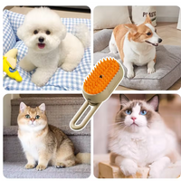 Pet Steam Spray Brush & Deshedder