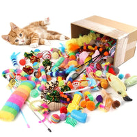 Multi-Piece Cat Toys Mixed Variety Pack