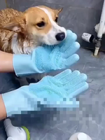 Soft Pet Grooming Deshedding Glove - Gentle Massage Brush