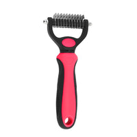Professional Pet Deshedding Brush & Undercoat Rake