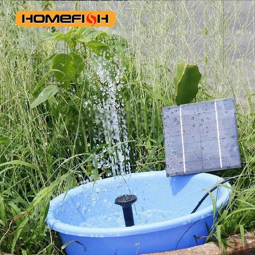 Mini Solar Fountain Pump Kit (1.2W) – Eco-Friendly Water Feature