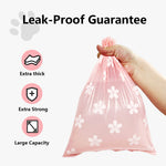 Eco-Friendly Photodegradable Dog Poop Bags with Dispenser
