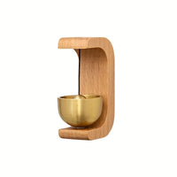 Wooden Wind Chime Wireless Doorbell – Entrance Decor