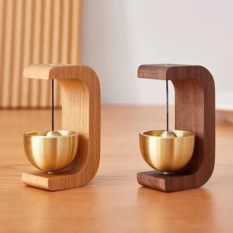 Wooden Wind Chime Wireless Doorbell – Entrance Decor