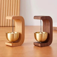 Wooden Wind Chime Wireless Doorbell – Entrance Decor