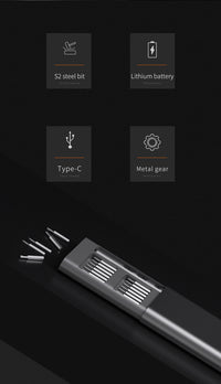 Rechargeable Electric Screwdriver Set for Phone & Watch Repair