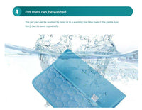 Extra Large Summer Pet Cooling Mat & Ice Blanket