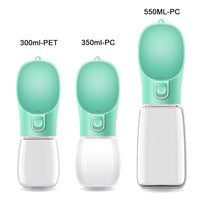 Portable Pet Water Bottle – Leak-Proof Travel Bowl (550ml)