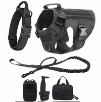 Heavy-Duty Tactical Pet Harness & Leash Set